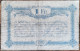Billet 1 Franc Chambre De Commerce De Tarbes - 1917 - N°137093 - Chambre De Commerce