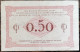 Billet 50 Centimes Chambre De Commerce De PARIS 1920 Nécessité G.55 - Cámara De Comercio