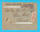 MICHELE LUČIĆ ROCCHI - LISSA (Dalmazia) Old Registered + Express Letter Sent 1918 In Trieste * Croatia Island Vis - Croazia