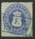 Oldenburg 1862 Hauswappen Mit Herzogkrone 18 A Gestempelt, Signiert - Oldenbourg