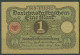Dt. Reich 1 Mark 1920, DEU-189 Fast Kassenfrisch (K1085) - Reichsschuldenverwaltung