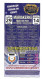 Flyer Biglietto Circus Wiener / Belgium / Cirque / 2024 - Eintrittskarten