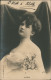 Frühe Fotokunst Soziales Leben: LUTECE - Frau Erotisch Mit Blumen 1900 - Unclassified