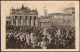 Berlin Einzug Der Truppen  Brandenburger Tor 1911  Gel. Feldpost Lazarett - Brandenburger Deur