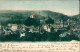 Ansichtskarte Greiz Totale, Schlot - Colorierte AK 1900 - Greiz