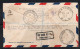 EAST AFRICA - 1932- REGISTERED AIRMAIL TO PORT BELL ATTRACTIVE FRANKING WITH BACKSTAMPS - Herrschaften Von Ostafrika Und Uganda