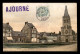 76 - TOTES - PLACE DE L'EGLISE - CARTE COLORISEE - SOLDAT AJOURNE EN 1906  - Totes