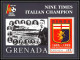 81228 Grenada Grenade Y&t N°332/333 Genoa 1893/1993 Nine Time Champion Calcio Italia TB Neuf ** MNH Football Soccer - Grenada (1974-...)