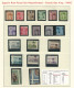 EGYPT 1937-1944 KING FAROUK CIVIL ROYAL STAMP SET Misperf / Oblique Perforation ** BOY KING Misperforated - Ongebruikt