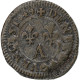 France, Louis XIV, Denier Tournois, 1649, Paris, Cuivre, TB+, Gadoury:70 - 1643-1715 Luigi XIV El Re Sole