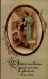 IMAGE.RELIGIEUSE...SOUVENIR DE LA 1ere OMMUNION DE..  ..1953...NOM AU DOS - Images Religieuses