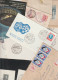 650 Covers From Every Corner Of The World. FDC, PC, MX And Ordinary Covers, Mostly Modern, Odds And Ends - Stamp Boxes