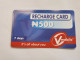 NIGERIA-(NG-VMO-REF-0001A)-V-mobile-(2703-5595-5169-0064)-(1)-(500 Naria Nigri)-used Card - Nigeria