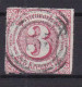 Ziffer 3 Kr. Mit Nummernstempel 155 (= Sprendlingen), Gepr. - Otros & Sin Clasificación