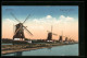 AK Rotterdam, Molens Aan De Boezeen, Windmühle  - Windmills