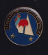 A23- SPORT - ANCIEN  INSIGNE  BROCHE - FEDERATION FRANCAISE DE VOILE - BERAUDY - AMBERT - COQ - 2 SCANS - Other & Unclassified