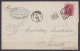L. Affr. N°34a (rose-lilas Foncé RRR !) Lpts "12" Càd ANVERS /9 NOV 1872 Pour TRIESTE (Autriche) - [P.D.] (au Dos: Càd A - 1869-1883 Léopold II