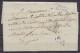 L. Datée 7 Avril 1808 De JEMAPPES MONS Pour Militaire Retraité à PARIS - Griffe "P86P/MONS" (doublée) - Griffe [P.P.P.P. - 1794-1814 (Période Française)