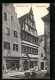 AK Rothenburg, Strassenpartie Am Baumeistershaus  - Rothenburg O. D. Tauber