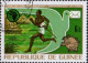 Guinée (Rep) Poste Obl Yv: 529/532 Centenaire De L'UPU (Beau Cachet Rond) - Guinée (1958-...)
