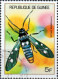 Guinée (Rep) Poste Obl Yv: 494/499 Insectes (Beau Cachet Rond) - Guinée (1958-...)