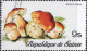 Guinée (Rep) Poste Obl Yv: 576/580 Champignons Comestibles (Beau Cachet Rond) - Guinée (1958-...)