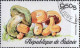 Guinée (Rep) Poste Obl Yv: 576/580 Champignons Comestibles (Beau Cachet Rond) - Guinée (1958-...)