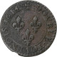 France, Louis XIII, Double Tournois, 1614, Amiens, Cuivre, TB+, Gadoury:7 - 1610-1643 Louis XIII The Just