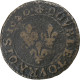 France, Louis XIII, Double Tournois, 1620, Paris, Cuivre, TB, Gadoury:8 - 1610-1643 Louis XIII The Just