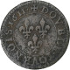 France, Louis XIII, Double Tournois, 1611, Paris, Cuivre, TB+, Gadoury:5 - 1610-1643 Louis XIII The Just