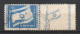 - ISRAEL N° 15 Oblitéré - 20 M. Bleu Drapeau Israélien 1949 AVEC TAB - Cote 50,00 € - - Usati (con Tab)
