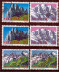 Switzerland / Helvetia / Schweiz / Suisse 1969-1976 ⁕ Alps / Alpen Mi.911, 931, 953, 976 & Mi 1081 ⁕ 12v Used - See Scan - Gebraucht