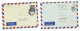 Jugoslawien, 1958-85, 3 Luftpostbriefkuverts (20045EP) - Airmail