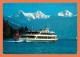 A614 / 023 Suisse THUNERSEE Motorschiff Blumlisalp ( Bateau Timbre ) - Au