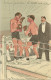 Delcampe - ESTAMPES ARTISTIQUES - BOXEURS - 10 CARTES PAR CH. CHIVOT (ref 1412) - Boxe