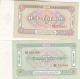 LOT DE 2 BILLETS - Other & Unclassified