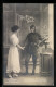 Foto-AK Sanke Nr. 5008 /1: Flieger In Uniform Mit Seiner Braut  - 1914-1918: 1ère Guerre