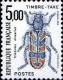 France Taxe N** Yv:109/112 Faune Insectes - 1960-.... Neufs