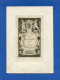 Ex Libris / Bookplate - Edgar J Marston - Intaglio Proof On Card Early 1900s - Ex-libris