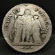 5 FRANCS ARGENT UNION ET FORCE AN 8 L BAYONNE FRANCE / SILVER / 37mm 24.39g - 1792-1975 Nationalkonvent