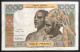 N°48 BILLET DE BANQUE 1000 FRANCS CÔTE D'IVOIRE 20/3/1961 SPL+ (RARE EN L'ÉTAT) - Ivoorkust