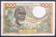 N°48 BILLET DE BANQUE 1000 FRANCS CÔTE D'IVOIRE 20/3/1961 SPL+ (RARE EN L'ÉTAT) - Ivoorkust