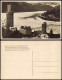 Ansichtskarte Oberwesel Blick Auf Den Vereisten Rhein - Ochsenturm 1930 - Oberwesel
