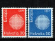 Switzerland / Helvetia / Schweiz / Suisse 1970 ⁕ Europa Cept Mi.923-924 ⁕ 2v MNH - Ungebraucht