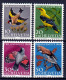 Switzerland / Helvetia / Schweiz / Suisse 1969 ⁕ Birds Pro Juventute Mi.914-917 ⁕ 4v MNH - Ungebraucht