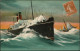 BATEAU DE PÊCHE 1925 "Un Coup De Tangage" - Fishing Boats