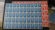 Delcampe - BF14 Ensemble De Timbres Feuilles Et Fragments De Feuilles ** Et Oblitérés Des Pays Bas.  A Saisir !!!. - Collezioni (in Album)