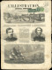 Let EMPIRE NON DENTELE - 11 Et 12, 1c. PAIRE + 1 Ex., 5c., Tous Obl. Càd PARIS 17/12/61 S. L'ILLUSTRATION Journal Univer - 1849-1876: Période Classique