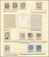 EMPIRE LAURE - 27A   4c. Gris, T I, 9 Ex. Obl. Dont Un Typo + 2 Essais En Bleu, TB - 1863-1870 Napoleon III Gelauwerd