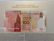 2017 HONG KONG Bank Of  China $100 DOLLARS Commemorative Banknote BOC With PACK UNC - Hongkong